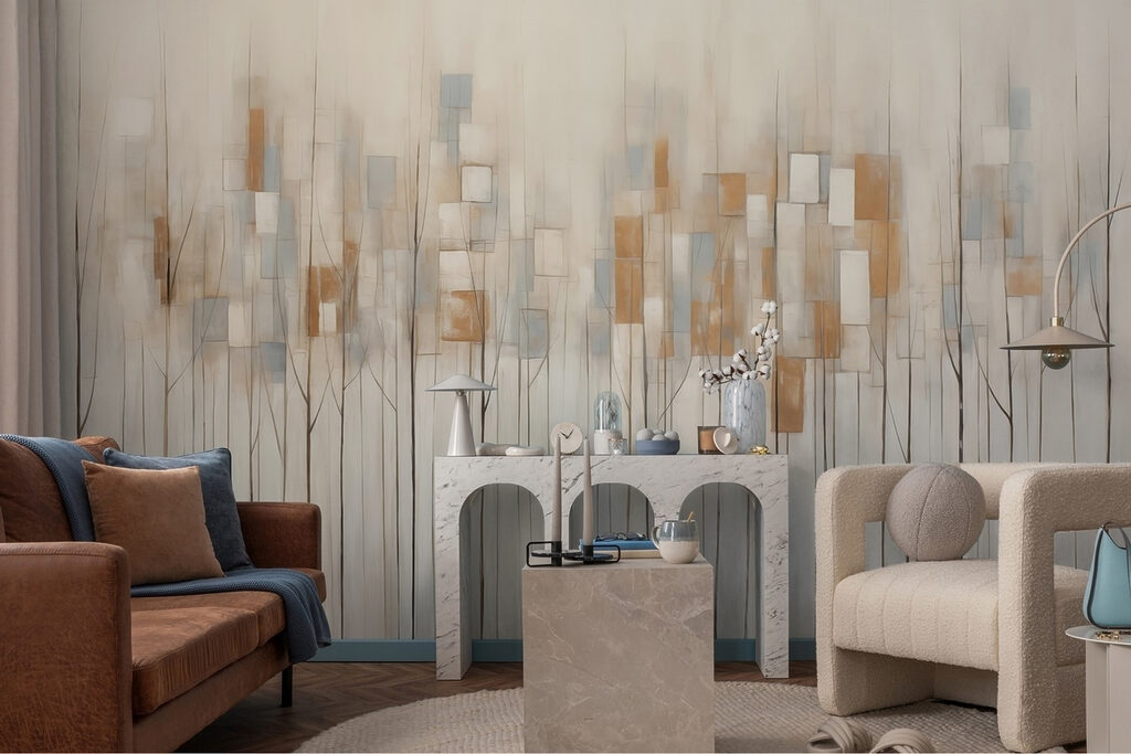 Colour patches on stems — interior 3
