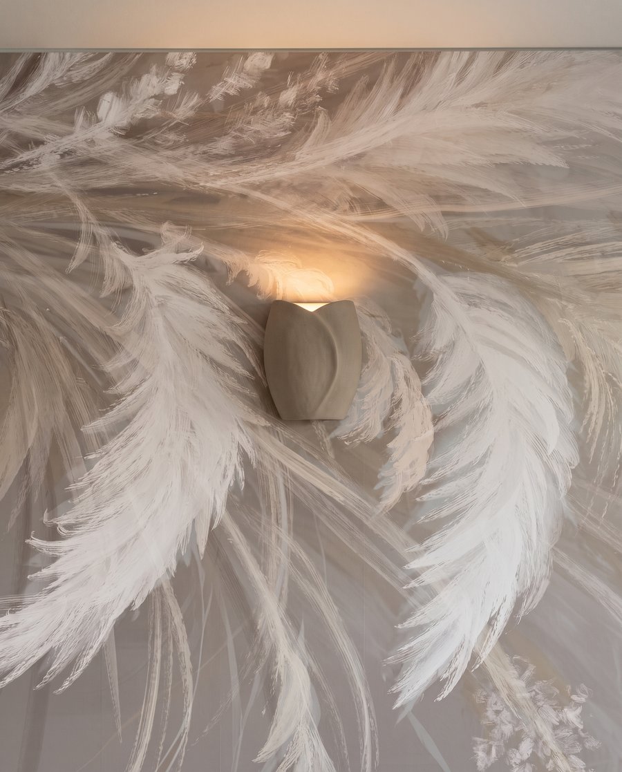 Feather Hush — detail