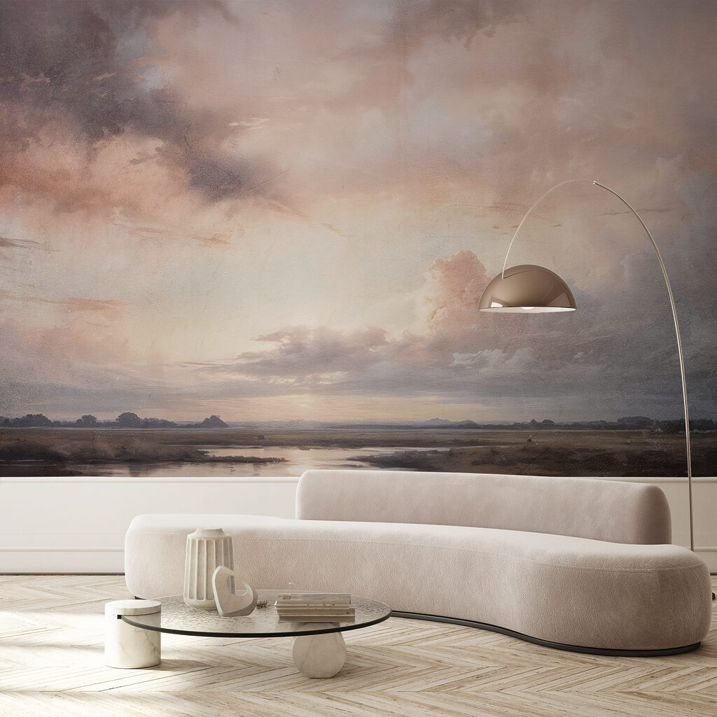 Evening clouds over water — interior 3