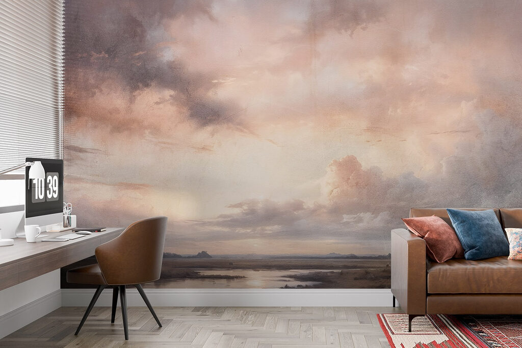 Evening clouds over water — interior 4