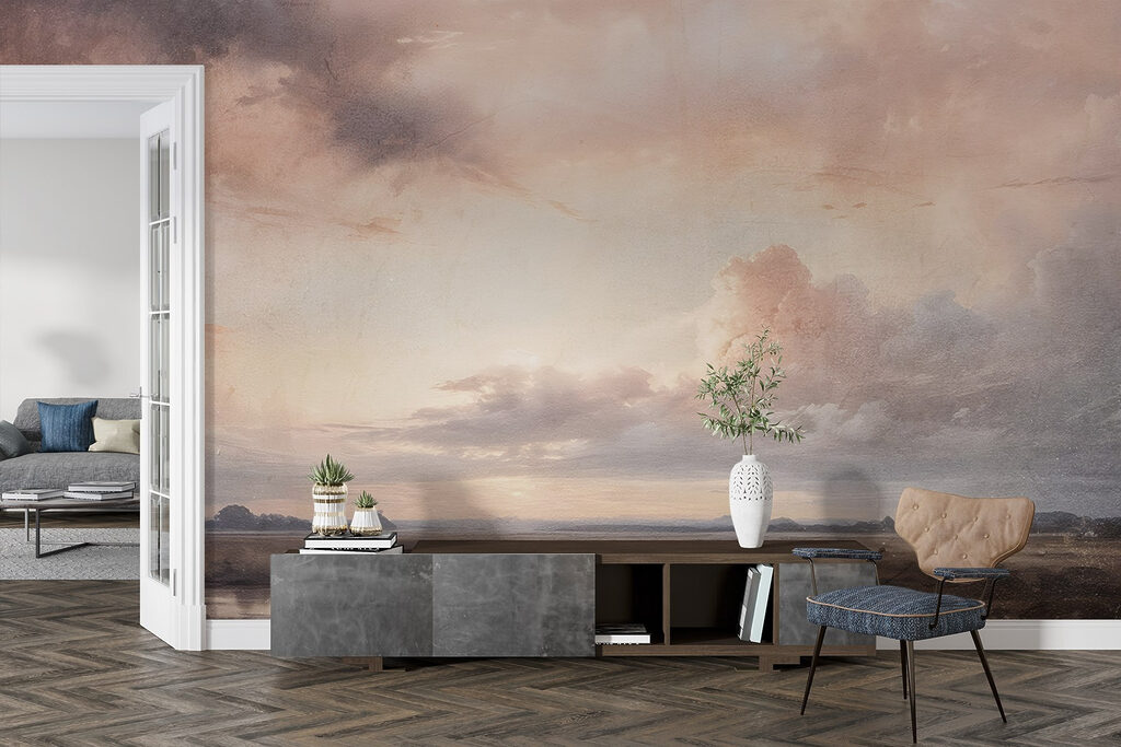 Evening clouds over water — interior 5