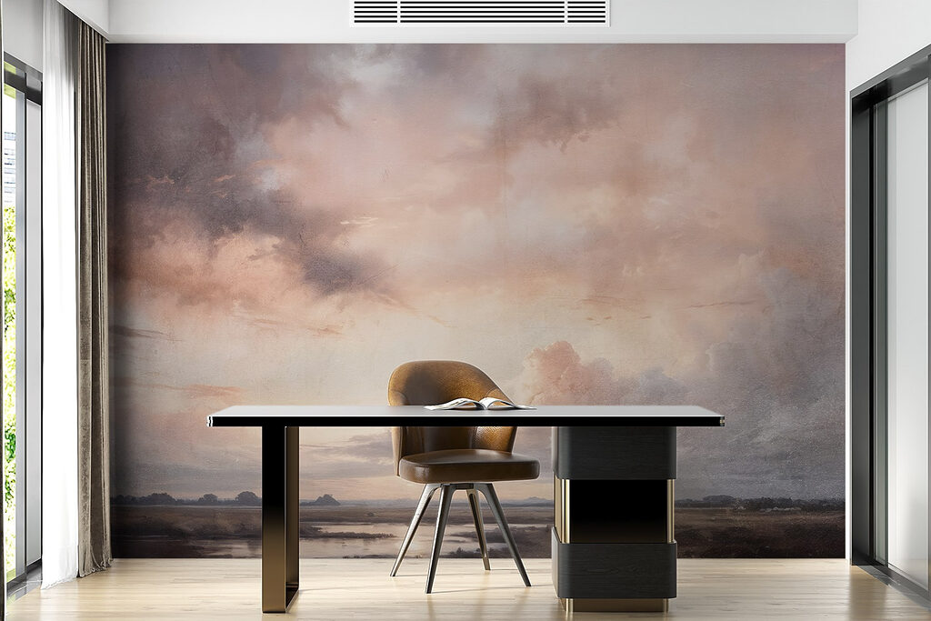 Evening clouds over water — interior 6