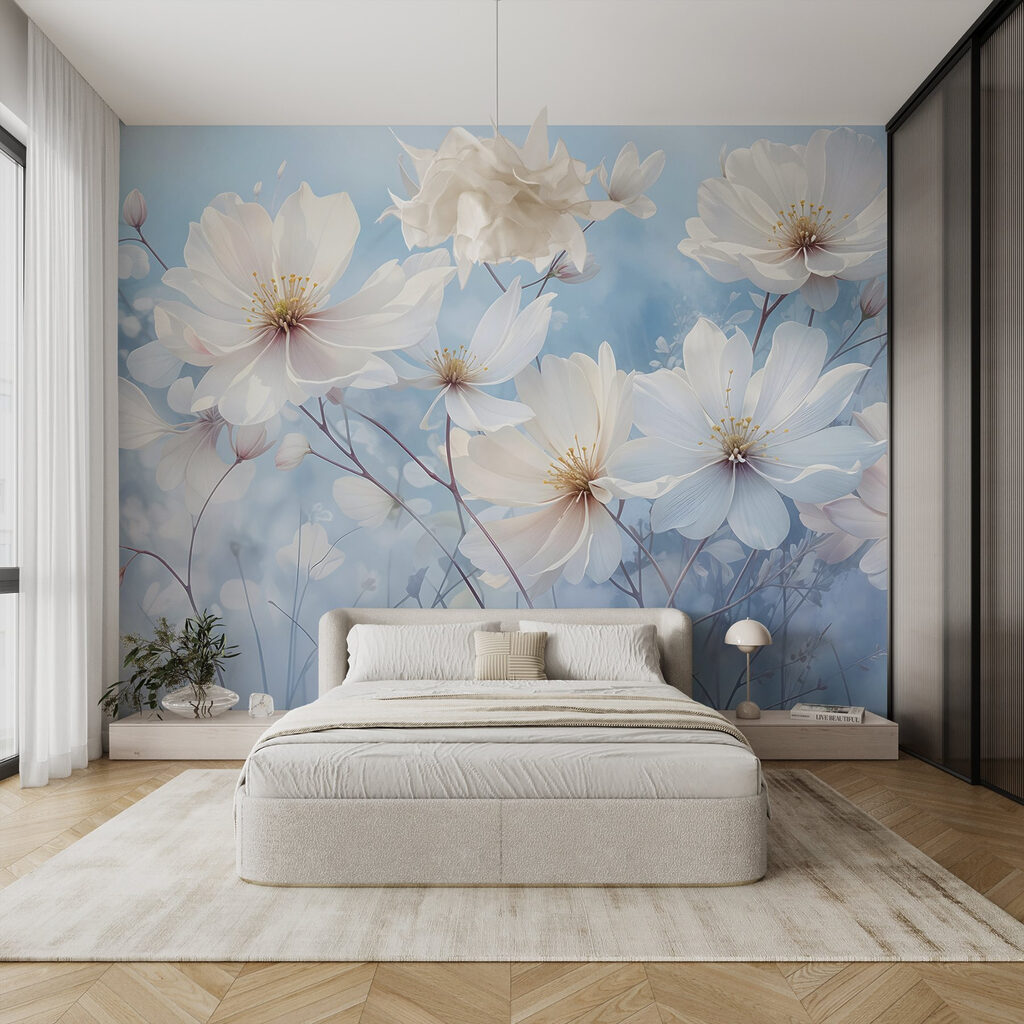 Blooms on thin stems — interior 4