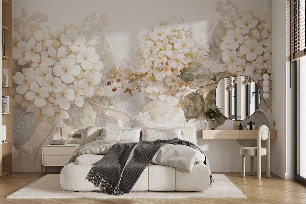 White flower clusters — interior 1