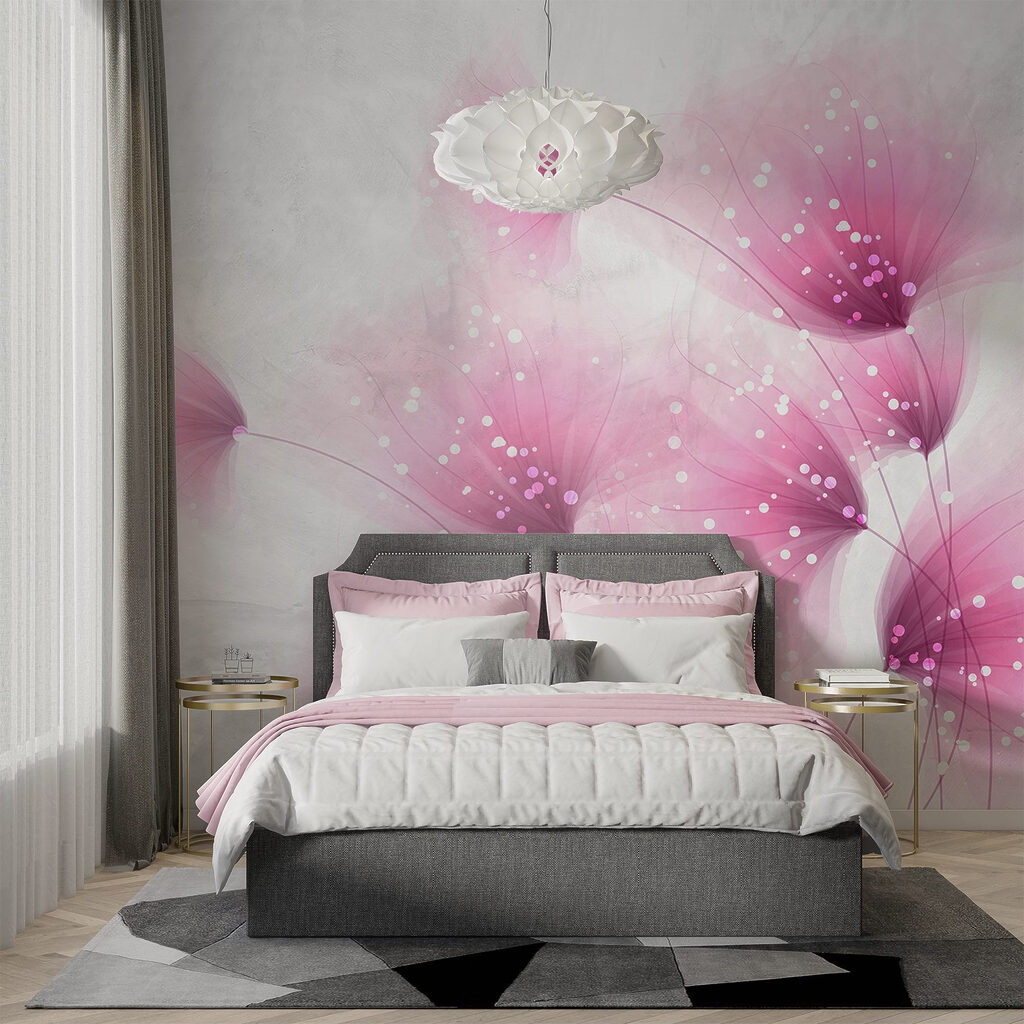 Pink fluff, light specks — interior 2