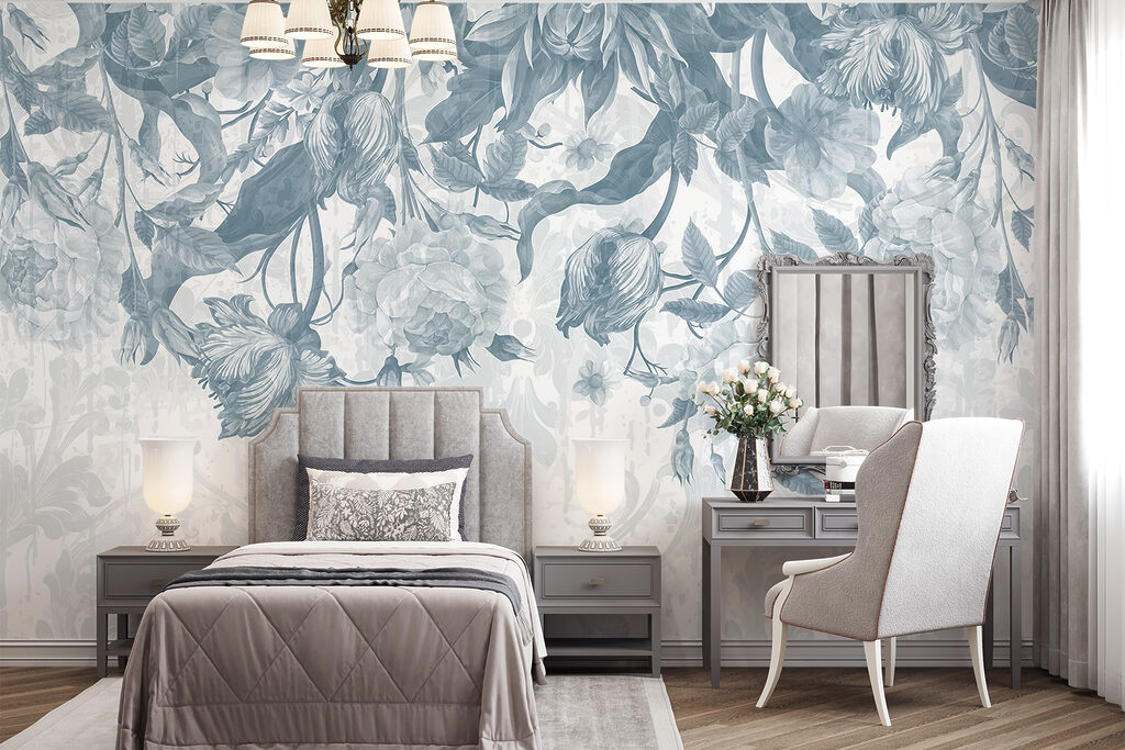 Flower Canopy in Ink — interior 1