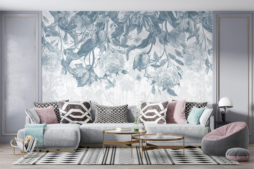 Flower Canopy in Ink — interior 4