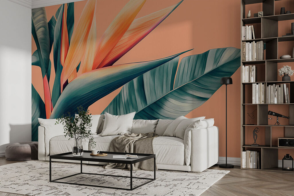 Bird of paradise flower — interior 4