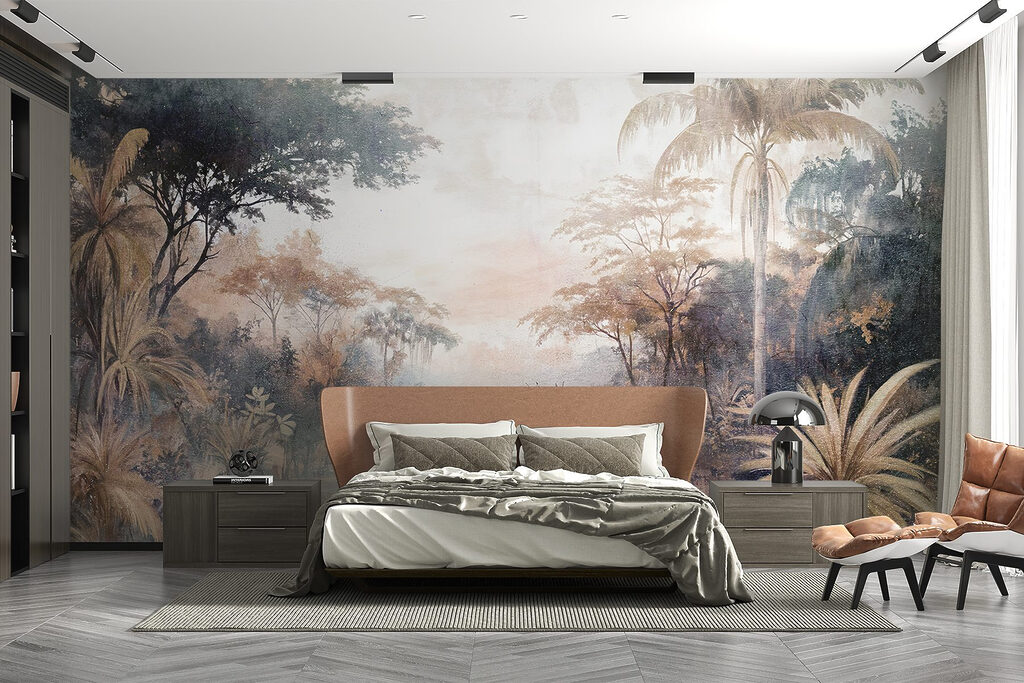 River through tropical forest — interior 1