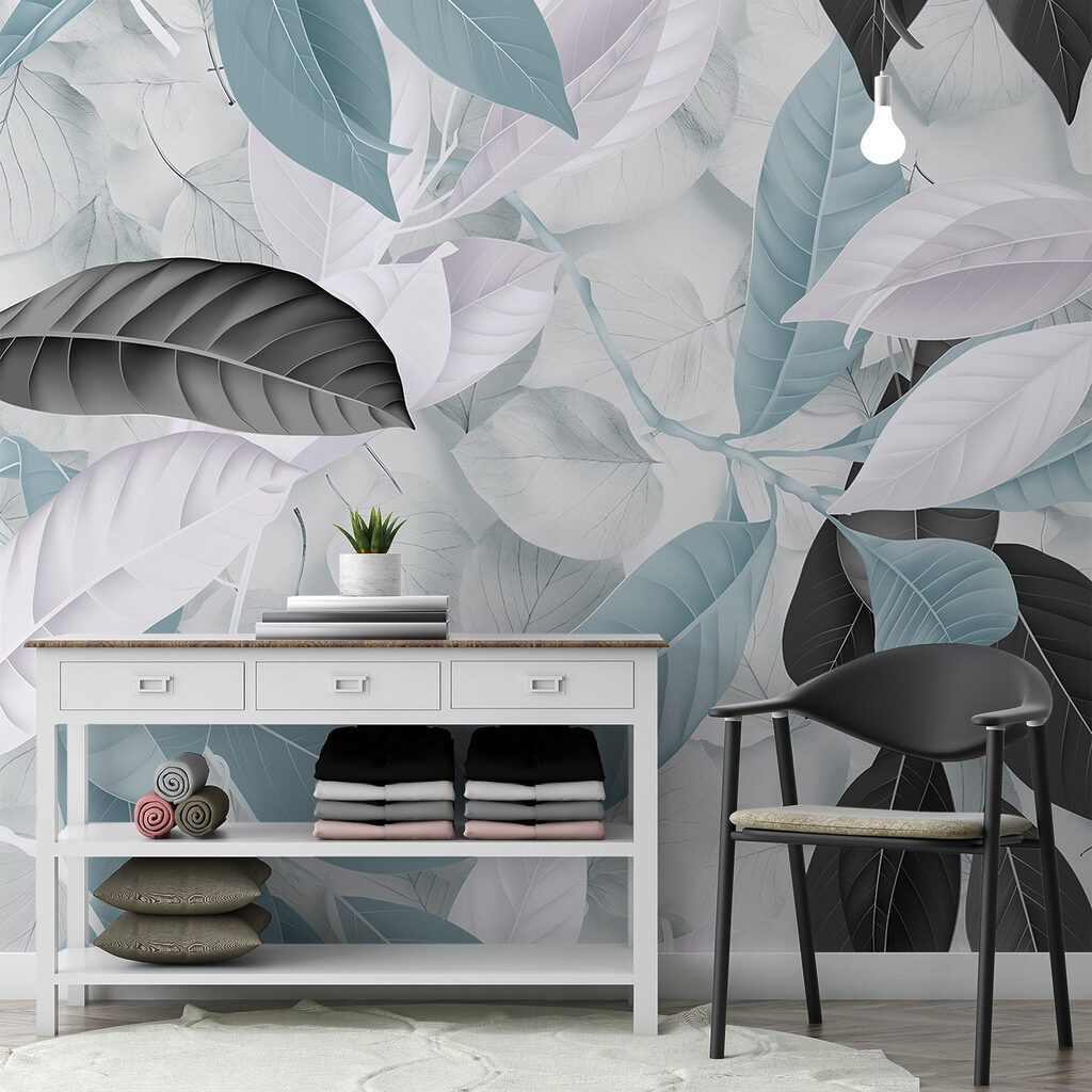 Leaf Collage in an interior