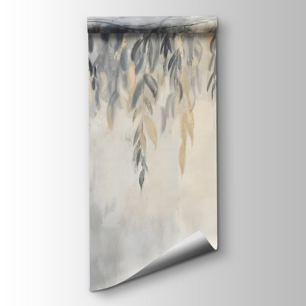 Hanging twigs, paint shadow — product view