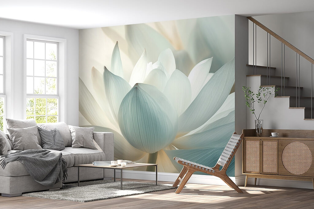 Pale blue lotus — interior 6