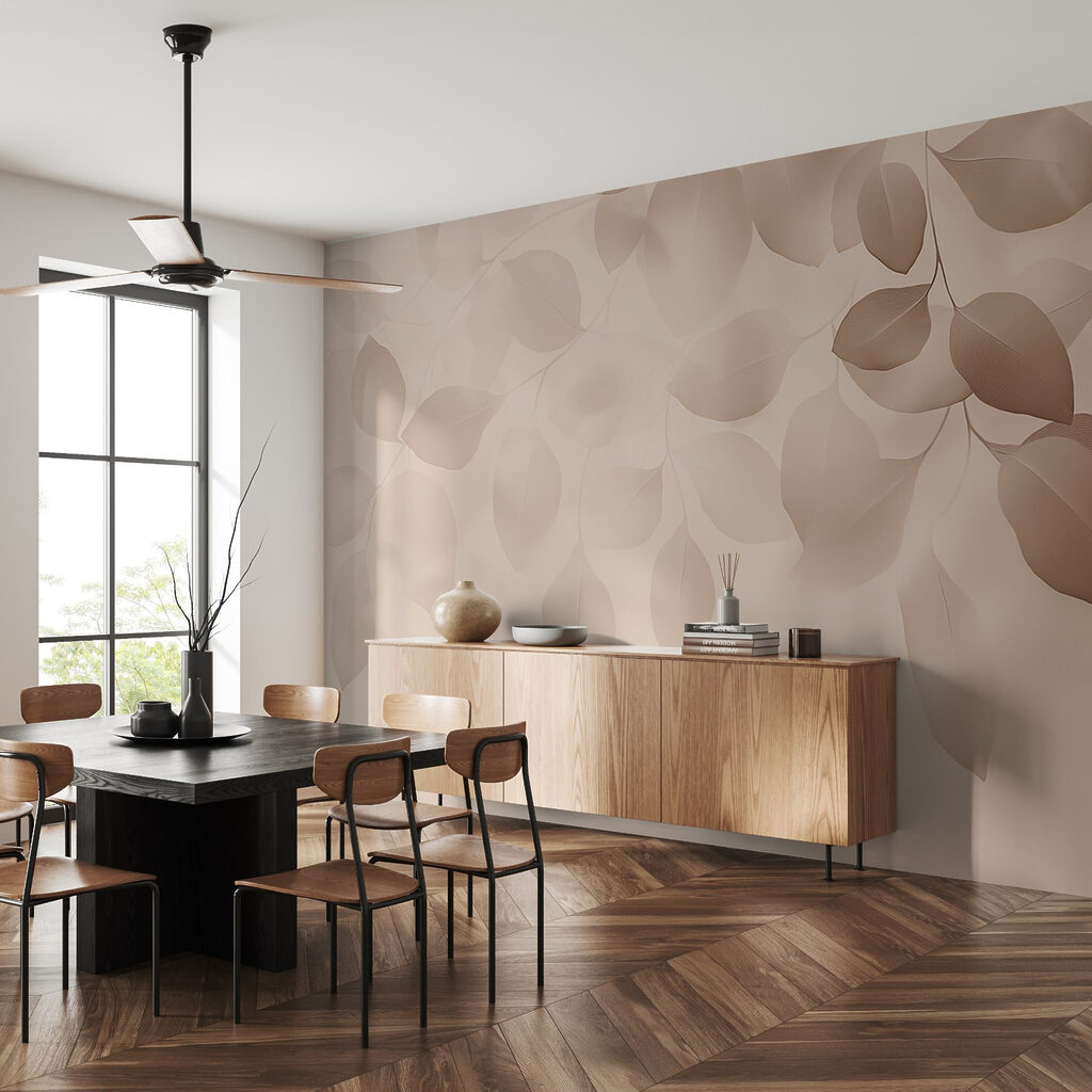 Layered round leaves — interior 5