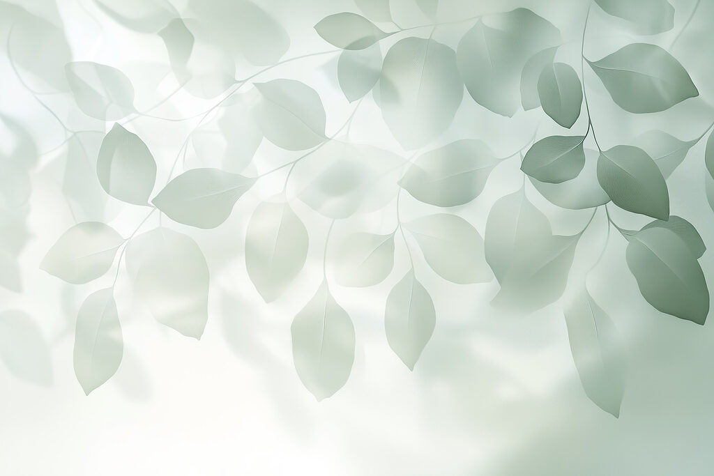 Soft Leaf Circles — full design