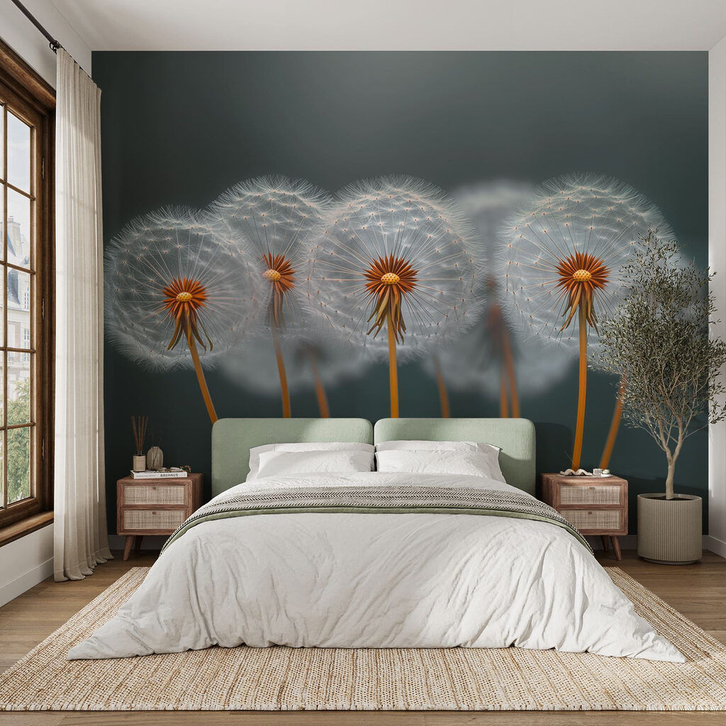Orange-stemmed seed heads — interior 4