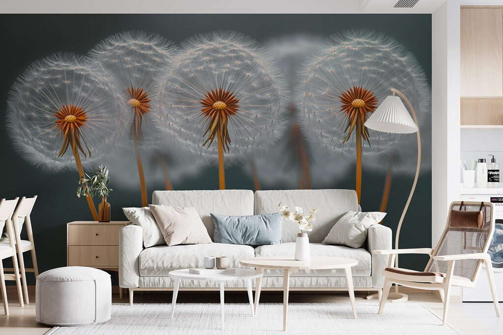 Orange-stemmed seed heads — interior 5
