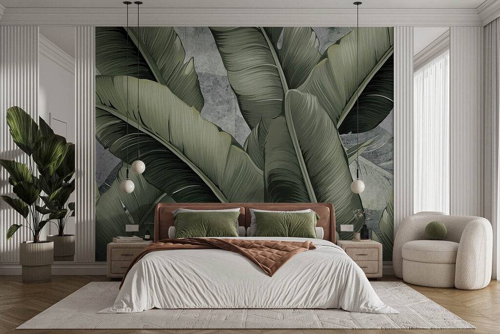 Dark banana leaves — interior 2