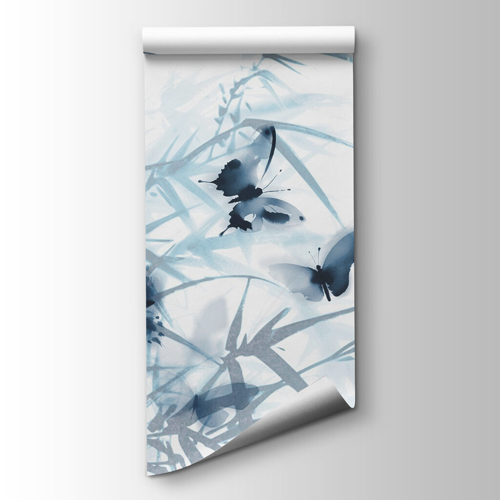 Butterflies among bamboo — product view