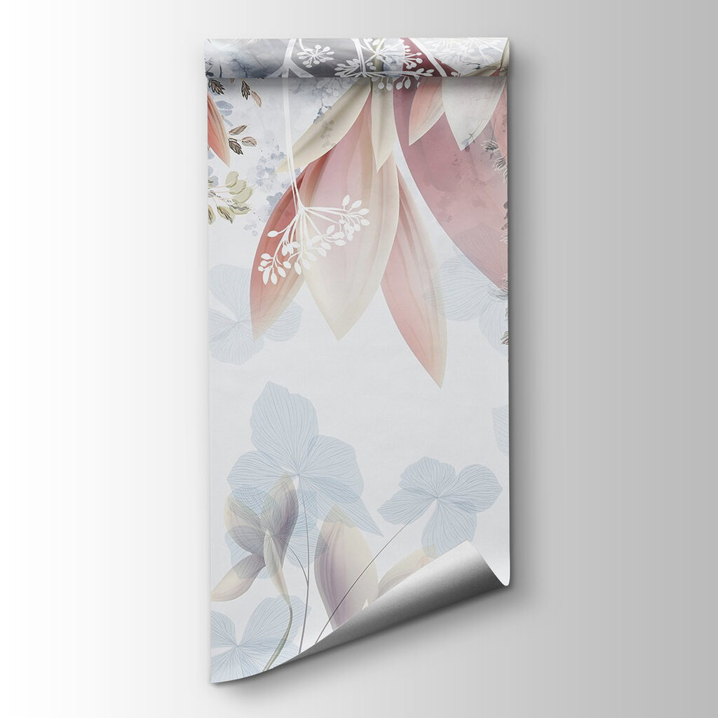Hanging leaves and blooms — product view