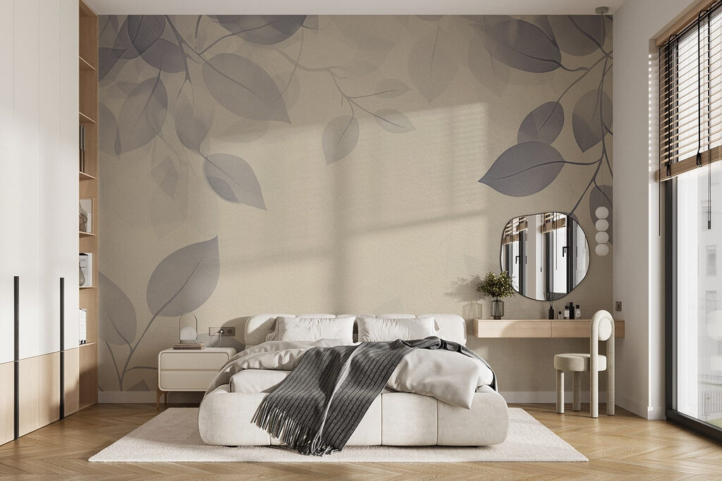 Translucent leaves around space — interior 2