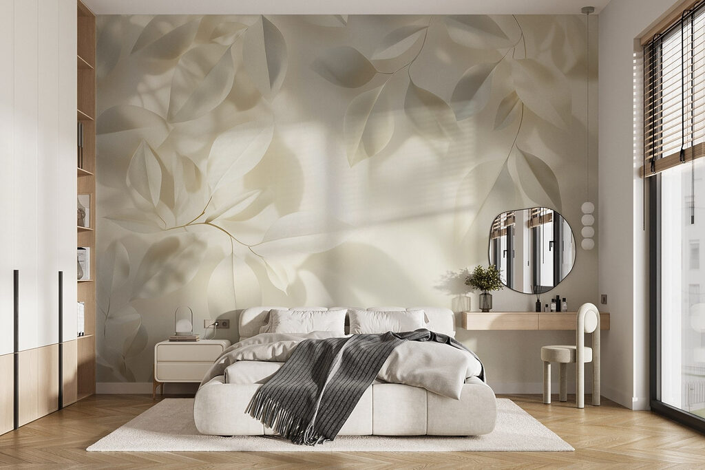 White leaves, sun spots — interior 1