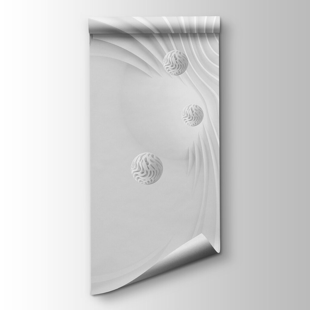 White balls among lines — product view