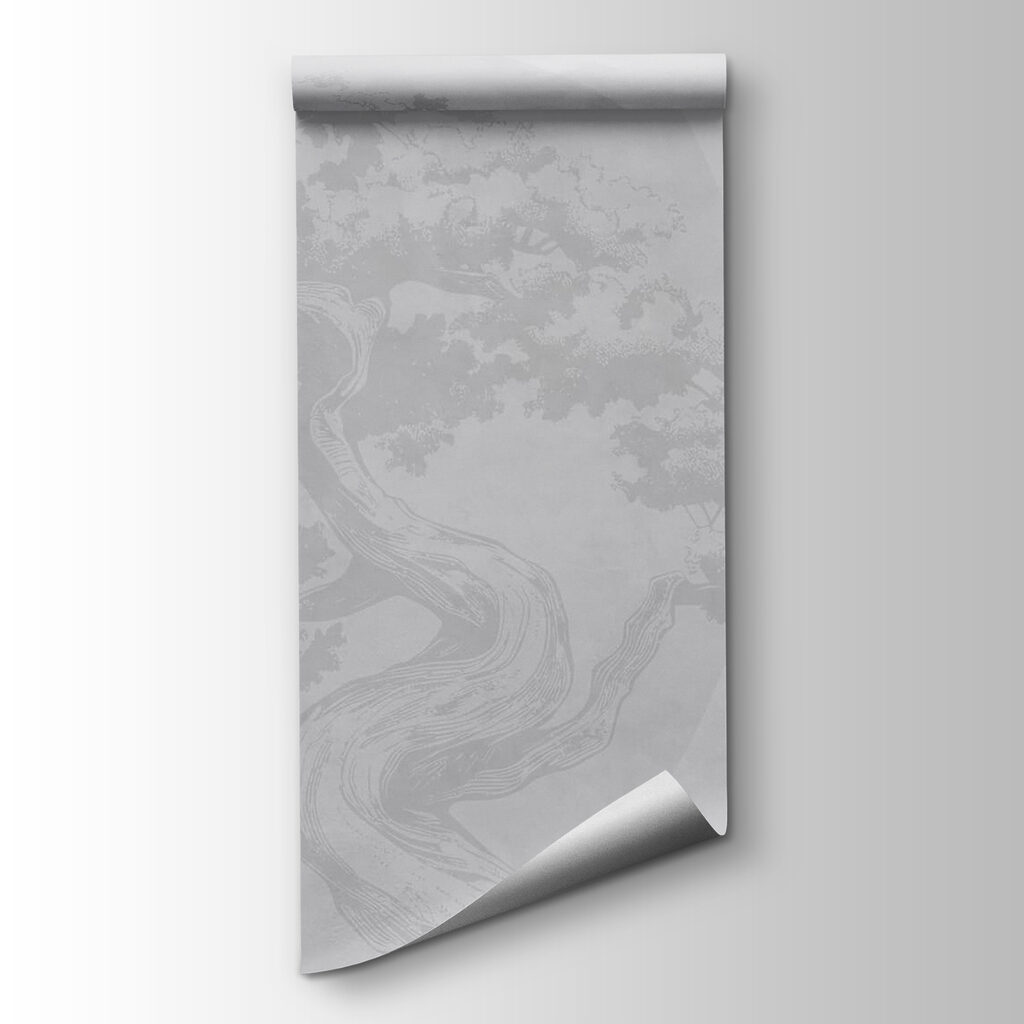 Twisting Tree Silhouette — product view