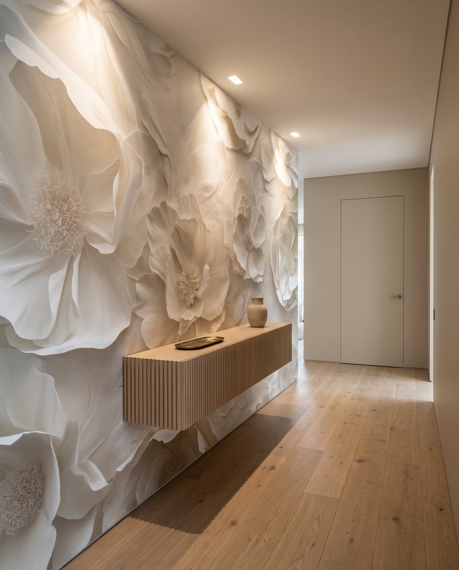 Petal Relief in an interior