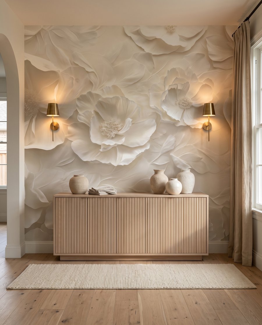 Petal Relief in an interior