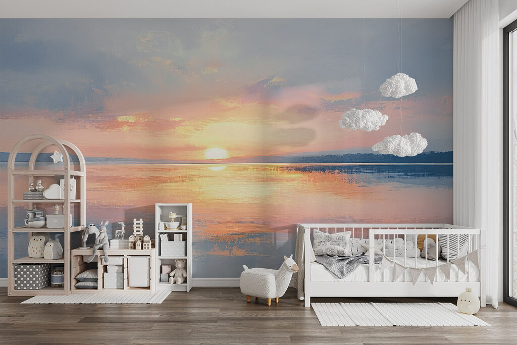 Evening sun on water — interior 4