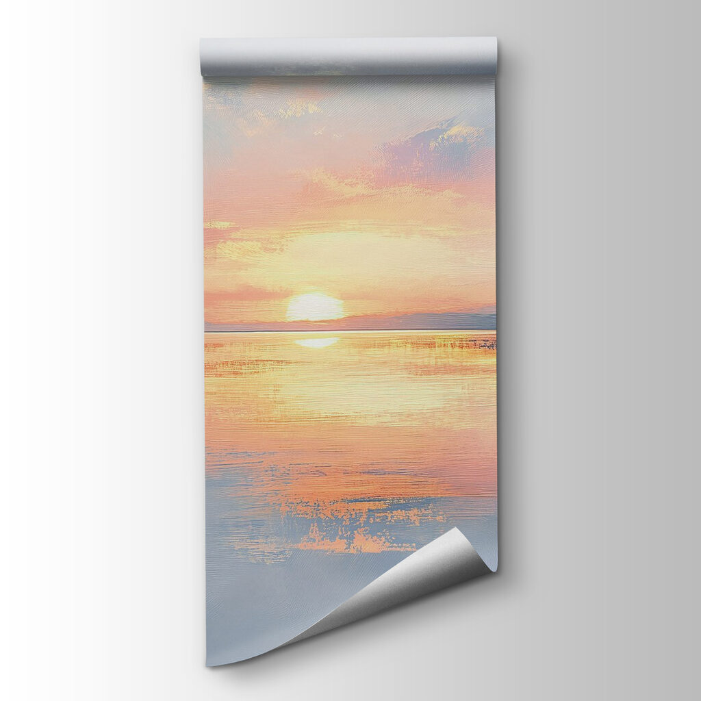 Evening sun on water — product view