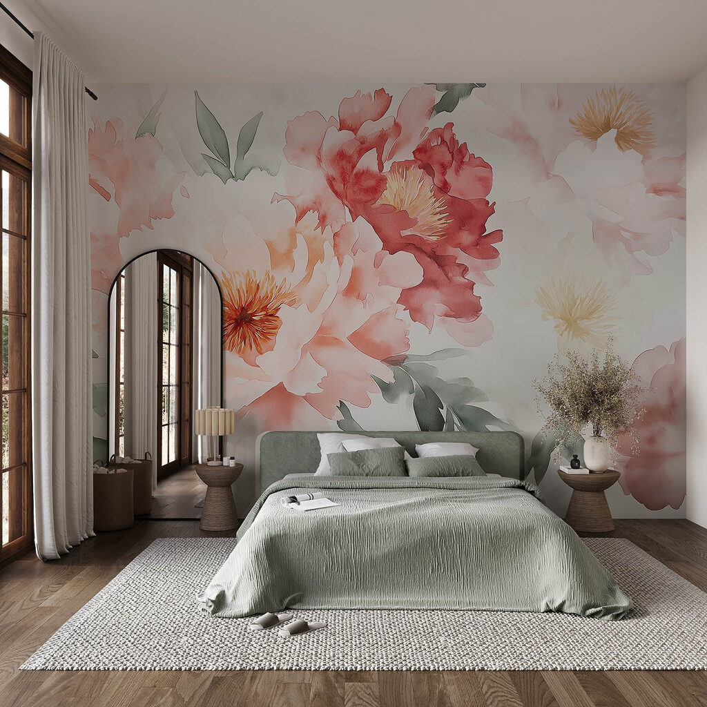 Fresh Flower Bouquet in an interior