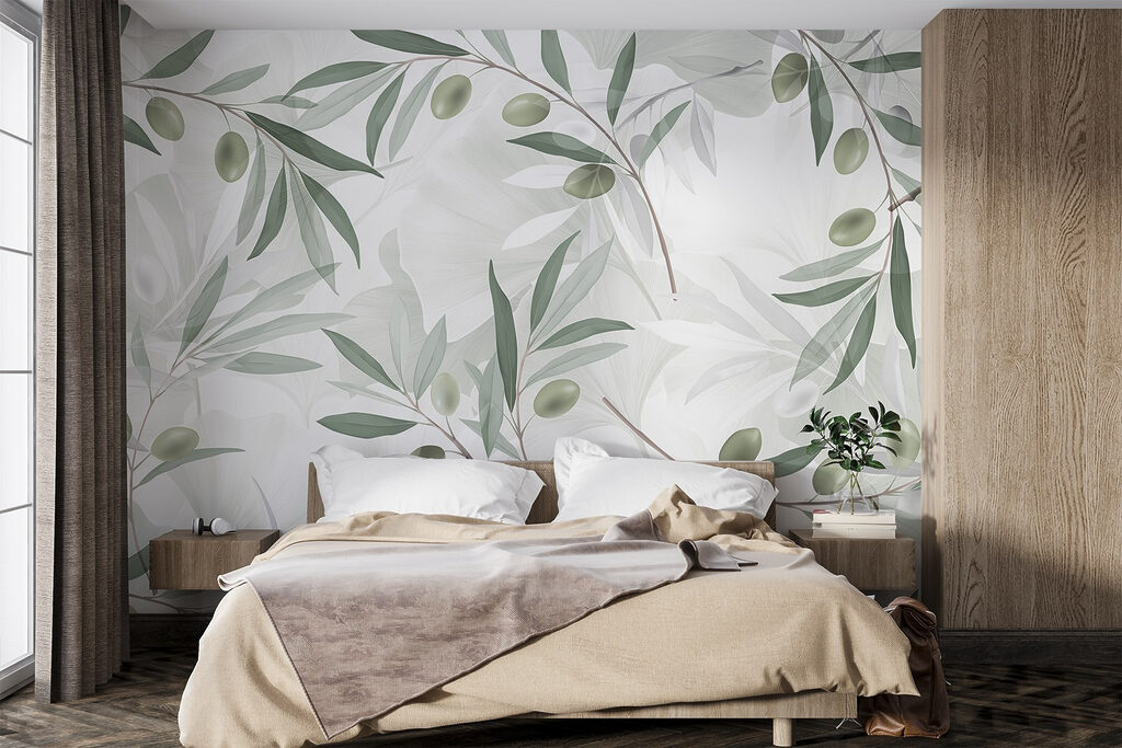 Olive branch pattern — interior 5