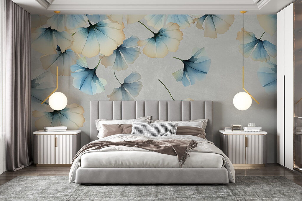 Ginkgo Leaves Falling — interior 2