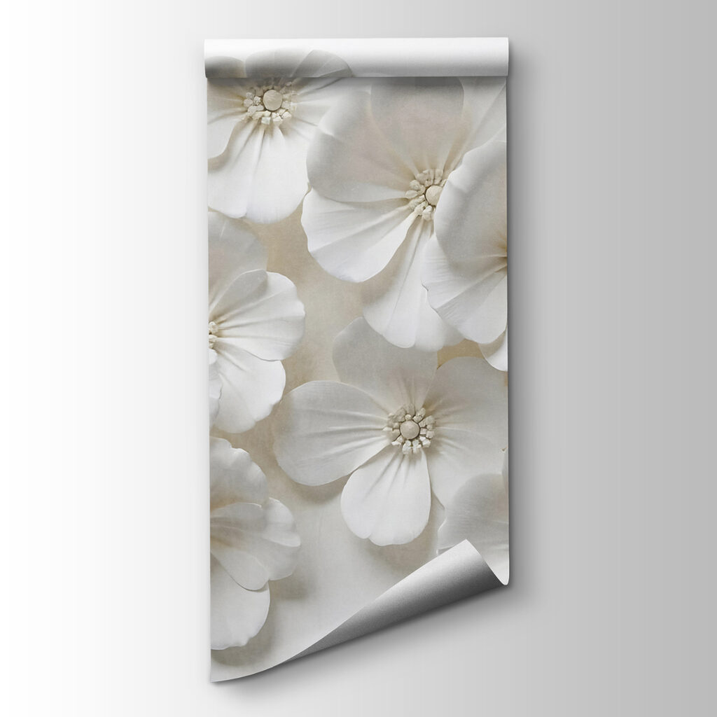 Overlapping blooms, soft shadow — product view