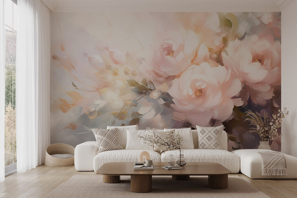 Light pink blooms — interior 3