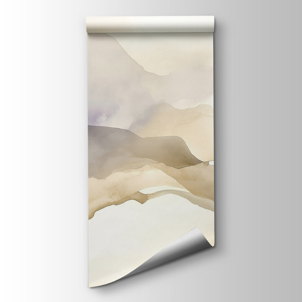 Mountain mist in watercolour — product view