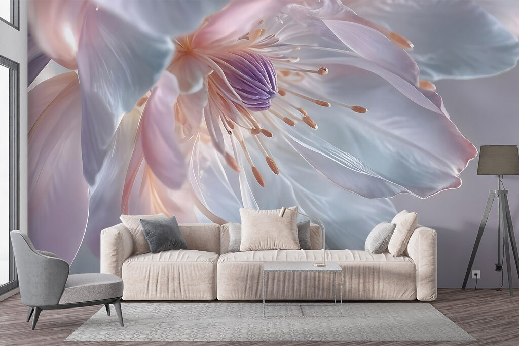 Pearly flower glow — interior 2
