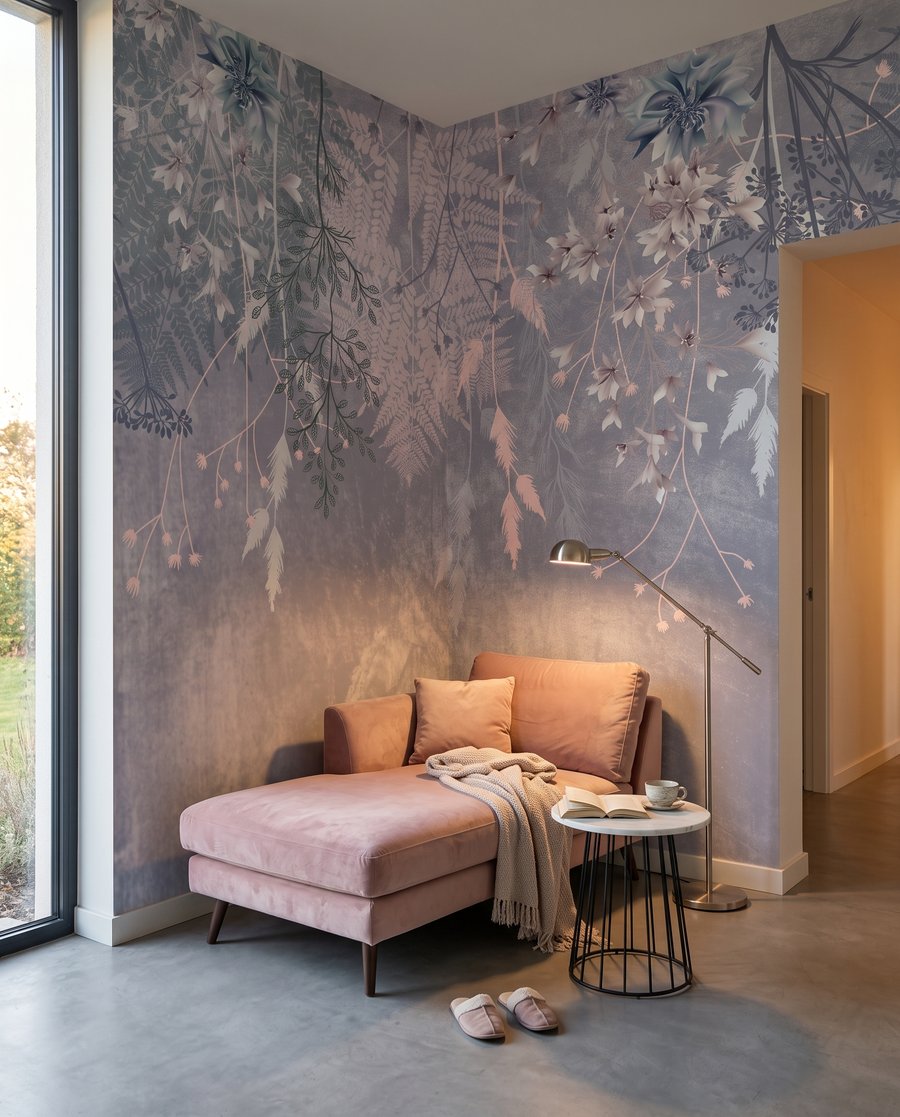 Hanging flower sprays — interior 3