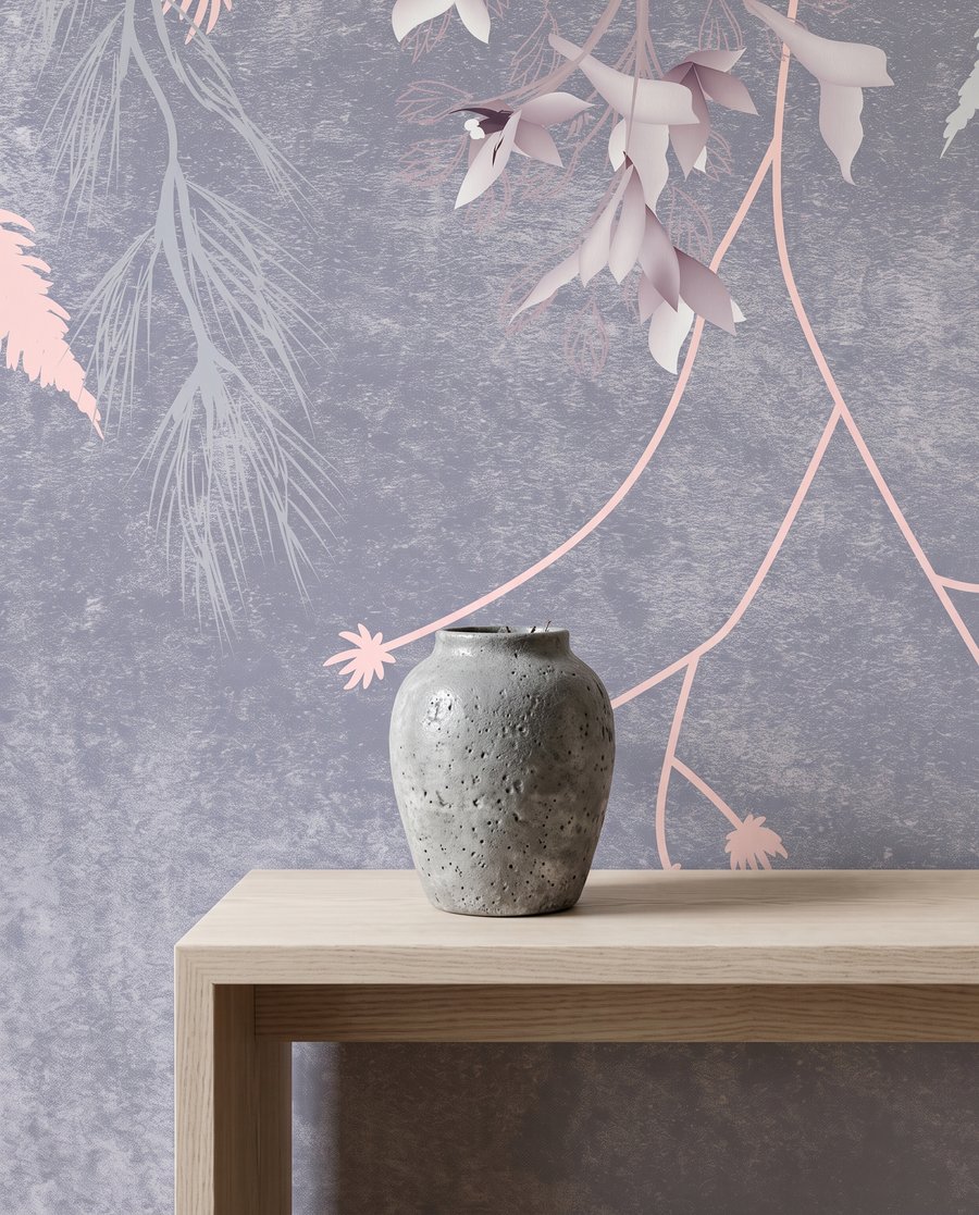Hanging flower sprays — detail