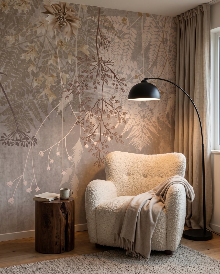 Leaflight in an interior
