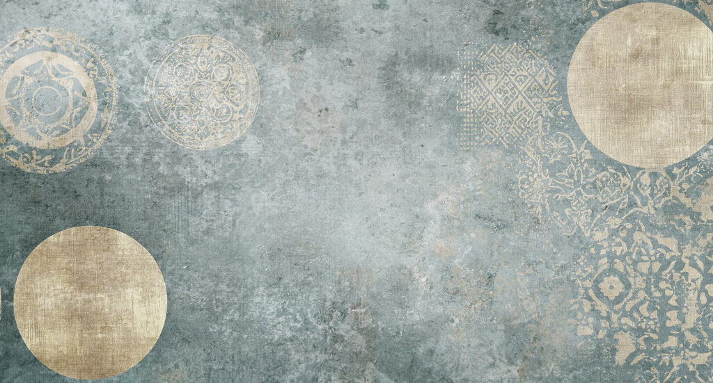 Weathered Circles — full design
