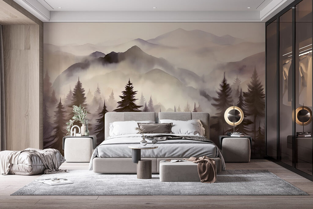 Layered Peaks — interior 3