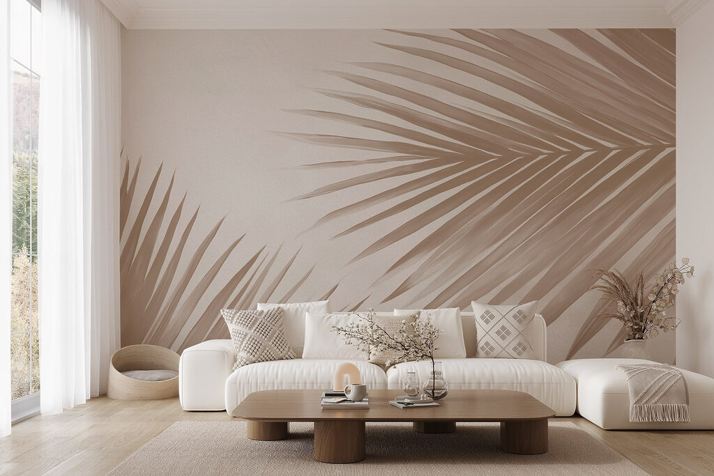 Palm Fronds in Sepia — interior 3