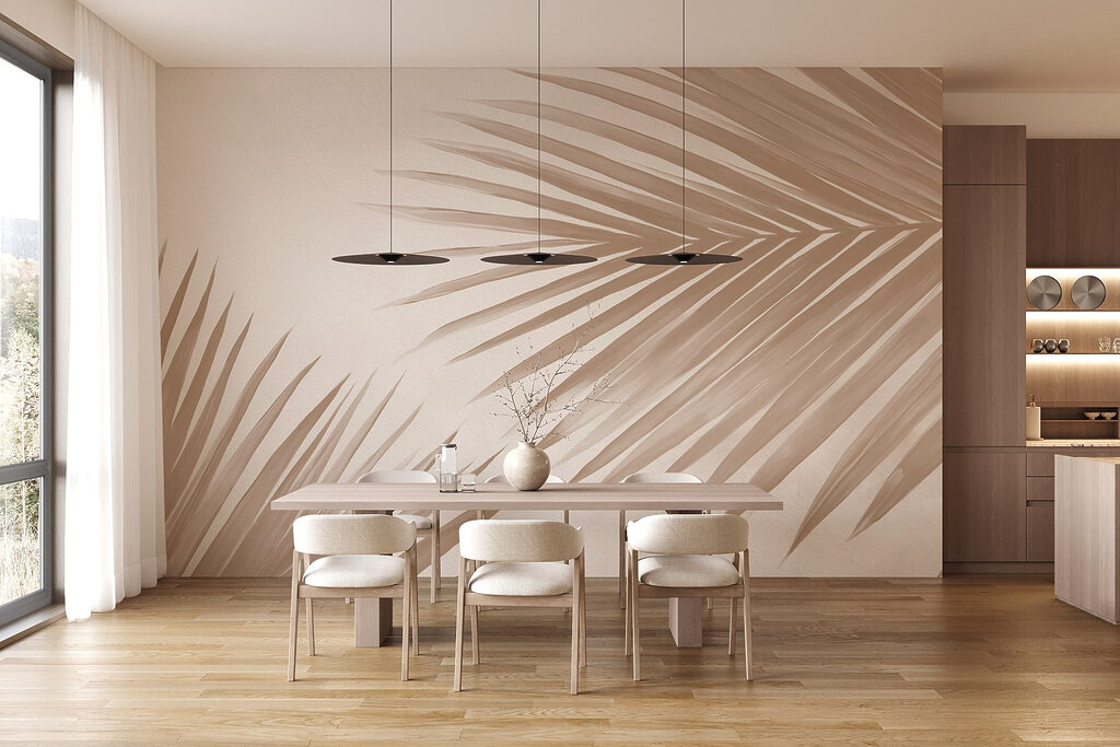 Palm Fronds in Sepia — interior 4