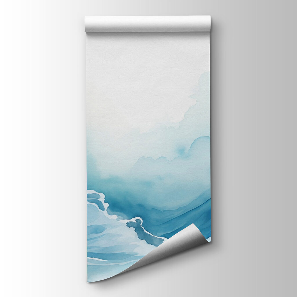 Blue surf in ink — product view