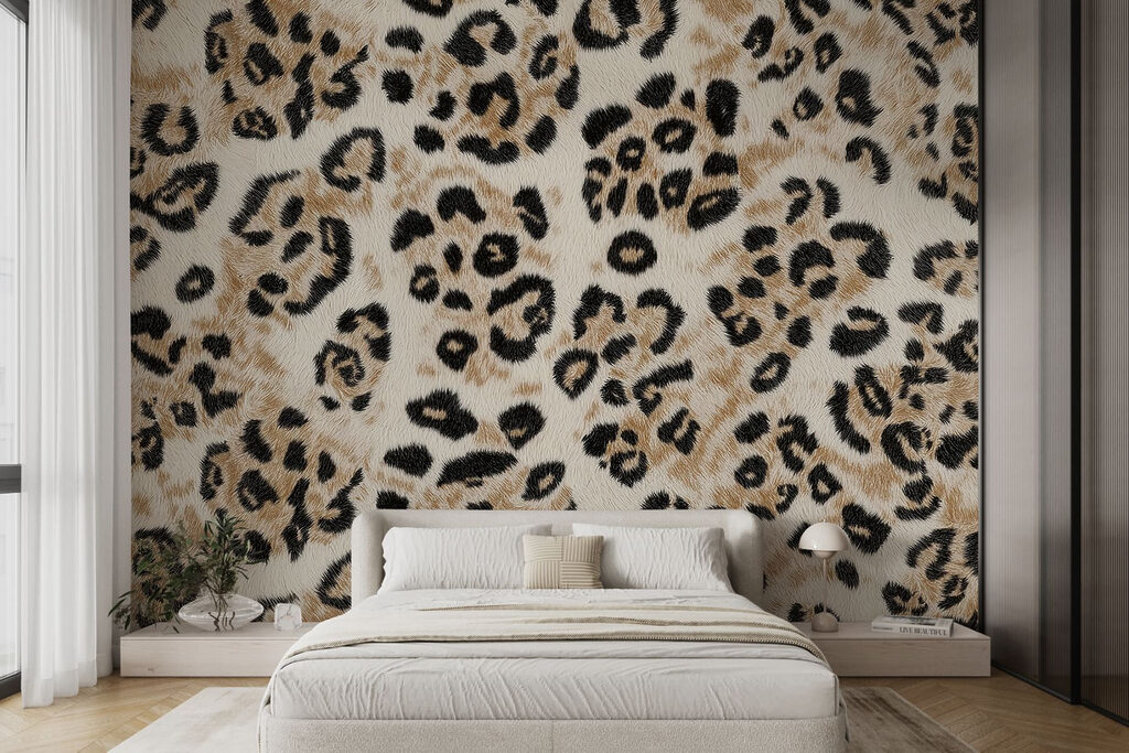 Leopard spots on sand — interior 2