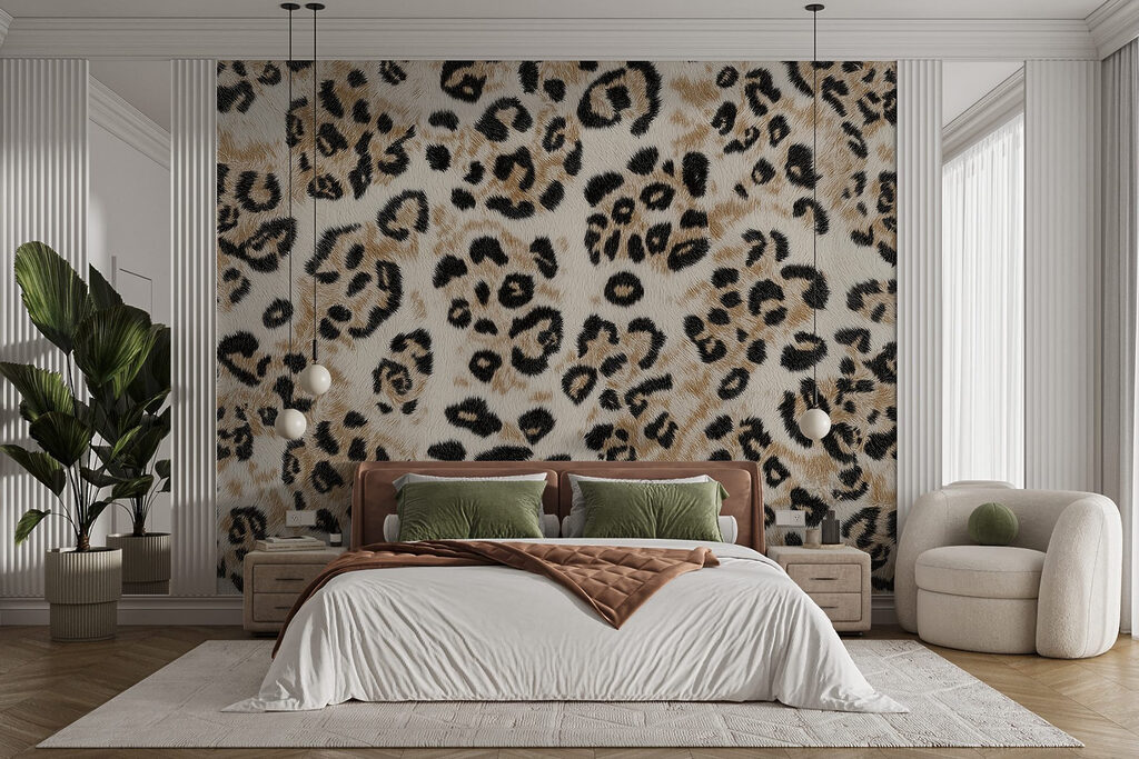 Leopard spots on sand — interior 3