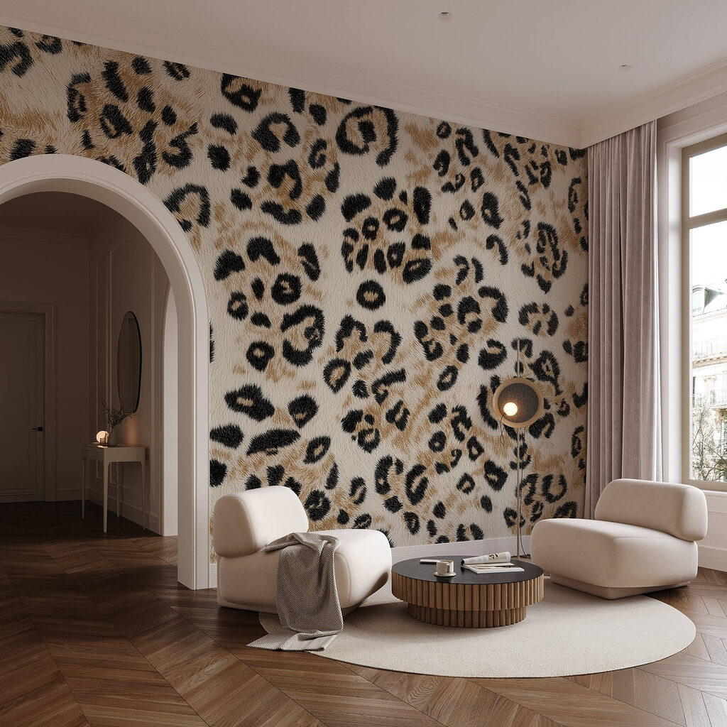 Leopard spots on sand — interior 5