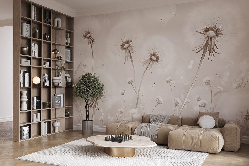 Dandelion Seedhead Gathering — interior 2